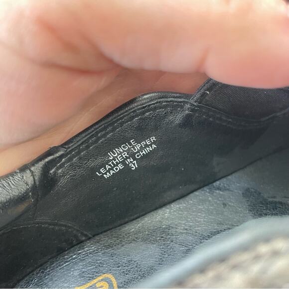 Ash | Women’s Jungle Leather Slip-On Platform Sneaker Italy Shoe Metallic Silver - Picture 8 of 8